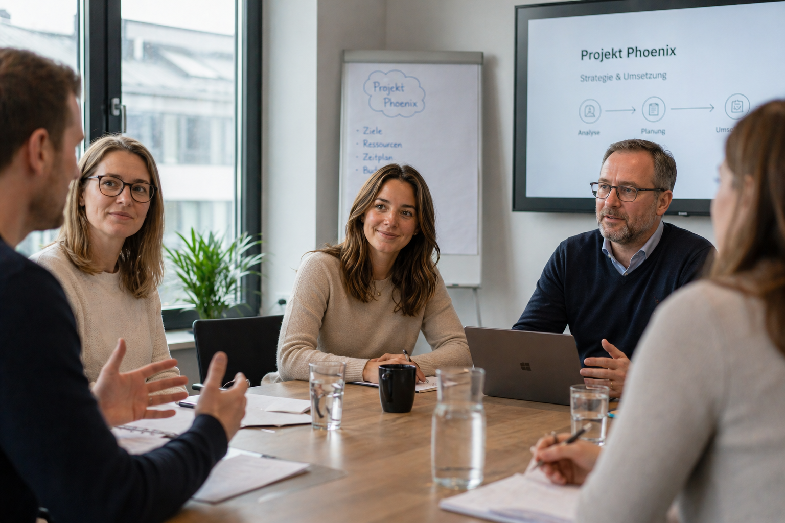 Business meeting in Germany